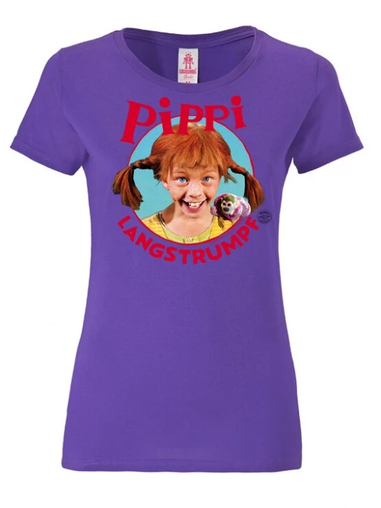 Foto van product LOGOSHIRT Shirt blauw / bruin / lila / rood