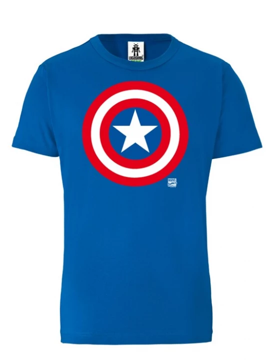 Foto van product LOGOSHIRT Shirt blauw / lichtrood / wit