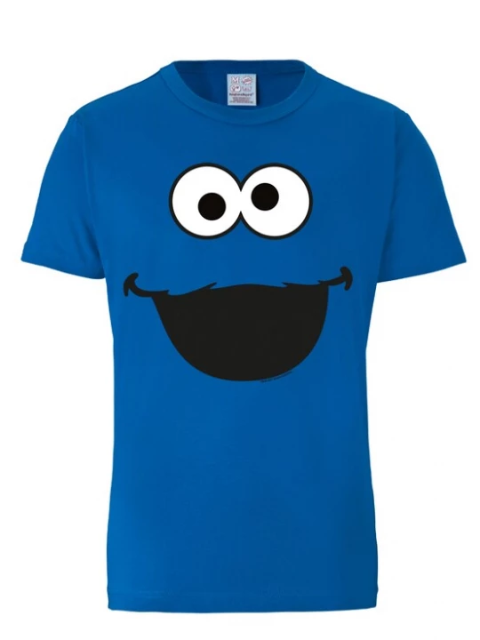 Foto van product LOGOSHIRT Shirt blauw / zwart / wit