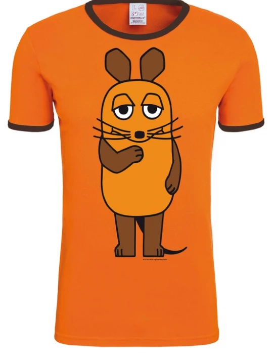 Foto van product LOGOSHIRT Shirt brons / oranje / zwart