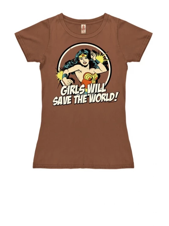 Foto van product LOGOSHIRT Shirt bruin