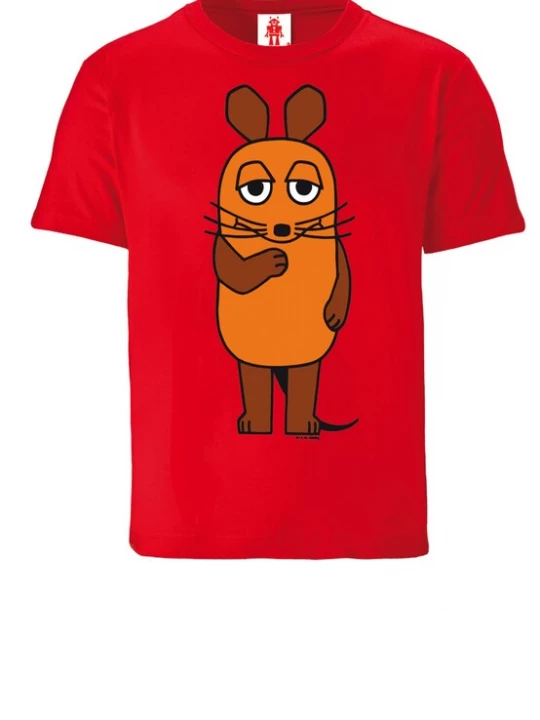 Foto van product LOGOSHIRT Shirt bruin / oranje / rood