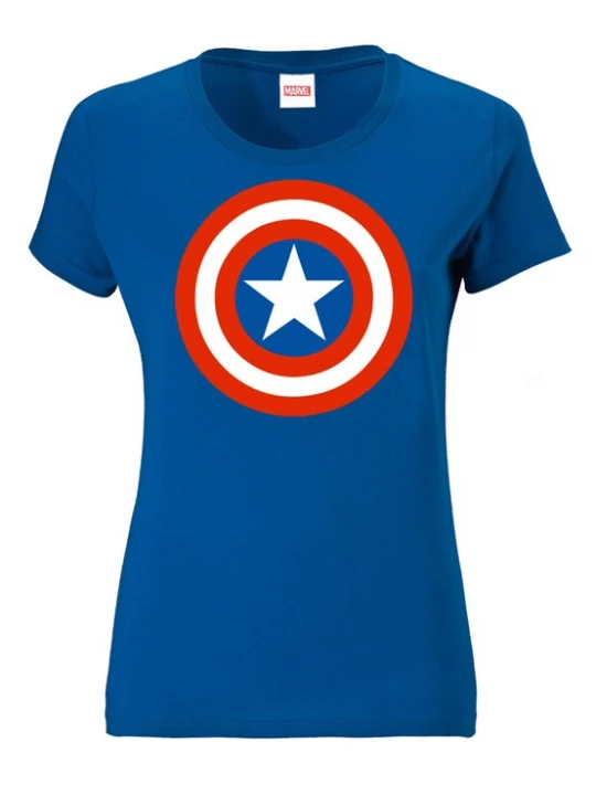 Foto van product LOGOSHIRT Shirt 'Captain America' blauw