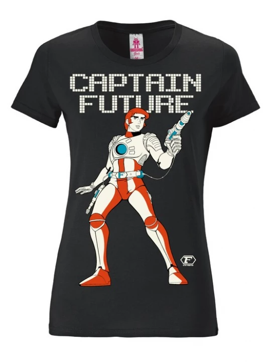 Foto van product LOGOSHIRT Shirt 'Captain Future' zwart