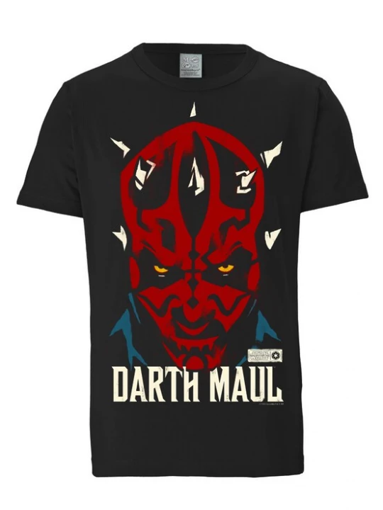 Foto van product LOGOSHIRT Shirt 'Darth Maul' blauw / rood / zwart