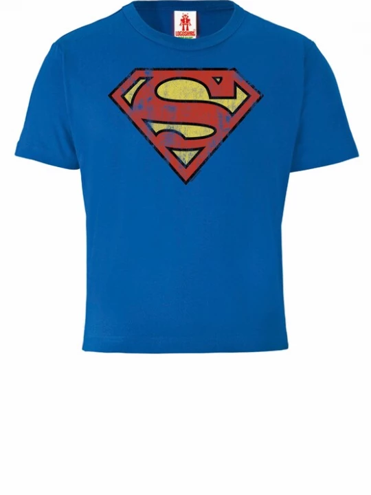 Foto van product LOGOSHIRT Shirt 'DC Comics – Superman' blauw