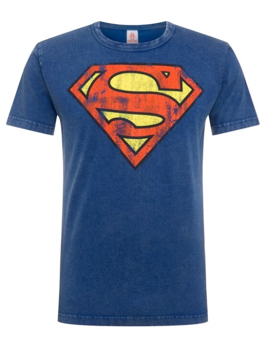 Foto van product LOGOSHIRT Shirt 'DC Comics – Superman' blauw
