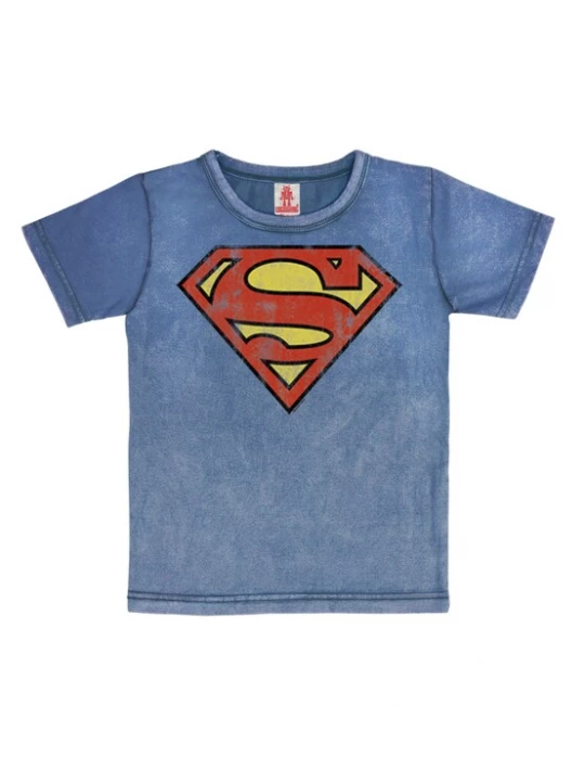 Foto van product LOGOSHIRT Shirt 'DC Comics - Superman' blauw / geel / rood