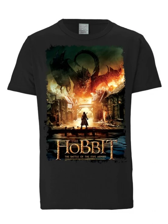 Foto van product LOGOSHIRT Shirt 'Der Hobbit: Die Schlacht der Fünf Heere' zwart