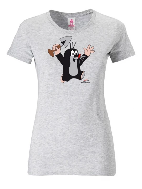 Foto van product LOGOSHIRT Shirt 'Der kleine Maulwurf' grijs gemêleerd