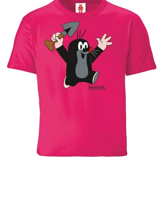 Foto van product LOGOSHIRT Shirt 'Der kleine Maulwurf - Juhu' pink