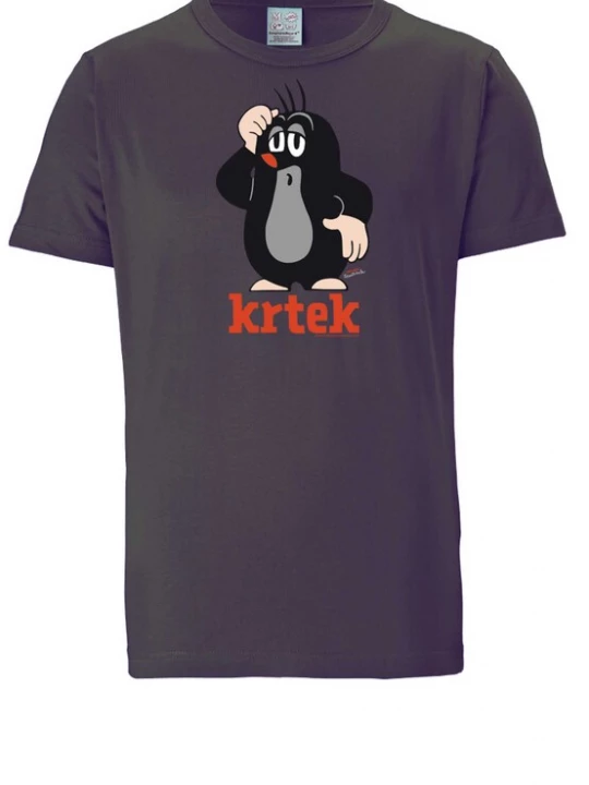 Foto van product LOGOSHIRT Shirt 'Der Kleine Maulwurf Krtek' marine / grijs / rood / zwart