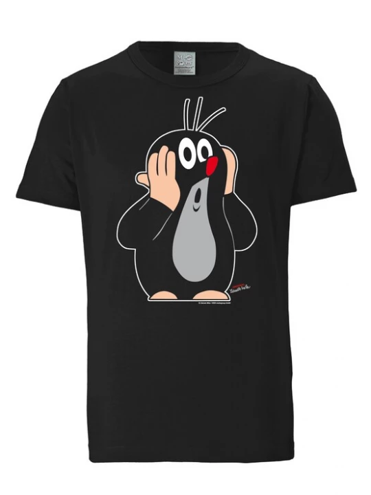 Foto van product LOGOSHIRT Shirt 'Der kleine Maulwurf - Ohoh' zwart