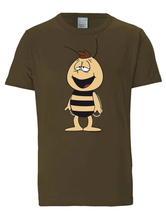 Foto van product LOGOSHIRT Shirt 'Die Biene Maja - Willi' beige / bruin / ombergrijs / zwart