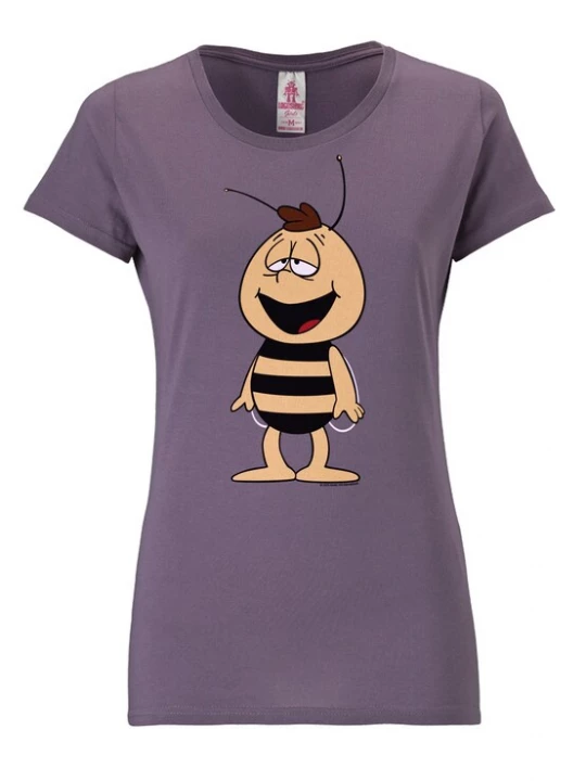 Foto van product LOGOSHIRT Shirt 'Die Biene Maja - Willi' beige / donkerbruin / sering / zwart