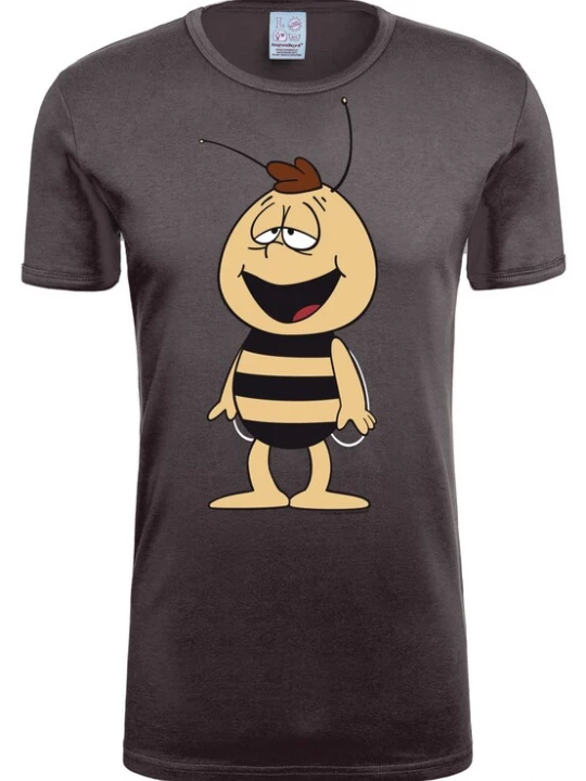 Foto van product LOGOSHIRT Shirt 'Die Biene Maja - Willi' beige / bruin / donkergrijs / zwart