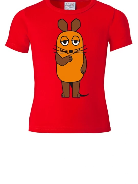 Foto van product LOGOSHIRT Shirt 'Die Maus' rood