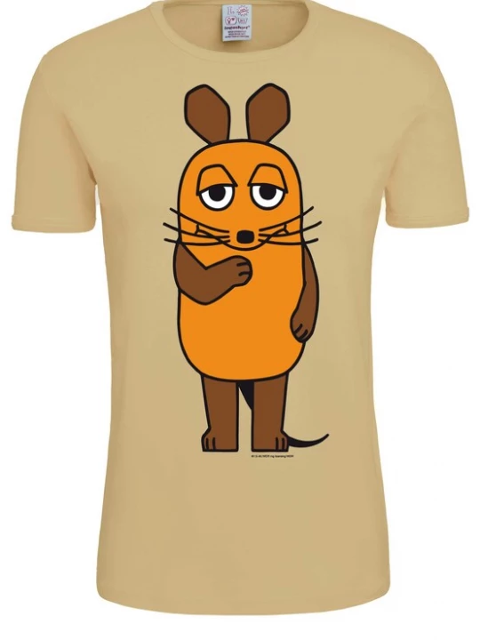 Foto van product LOGOSHIRT Shirt 'Die Sendung mit der Maus' beige
