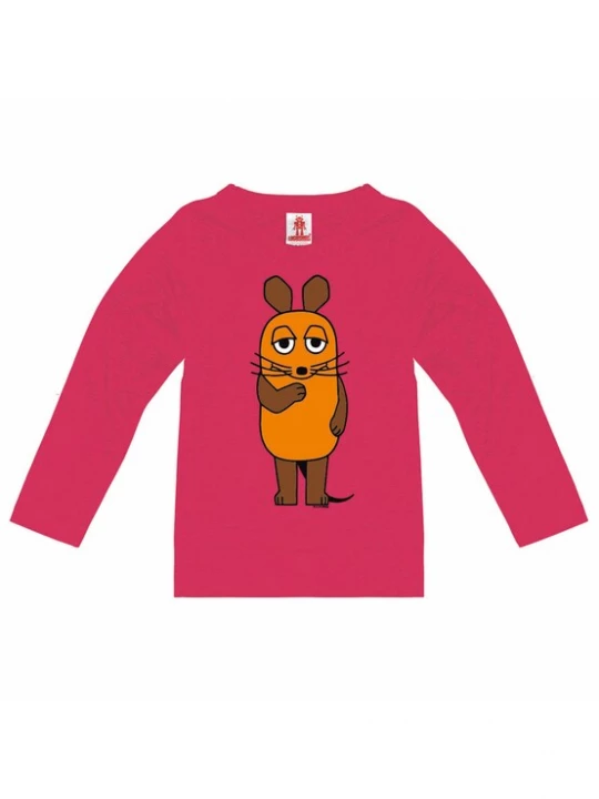 Foto van product LOGOSHIRT Shirt 'Die Sendung mit der Maus - Die Maus' bruin / pink