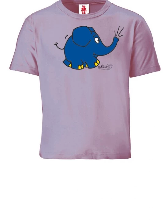 Foto van product LOGOSHIRT Shirt 'Die Sendung mit der Maus - Elefant Törö' lila