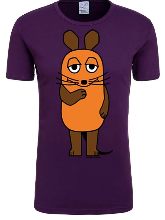 Foto van product LOGOSHIRT Shirt 'Die Sendung mit der Maus' lila