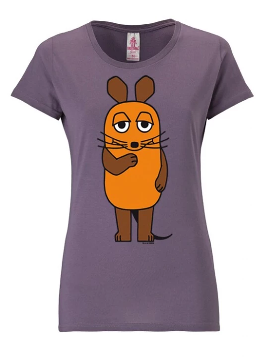 Foto van product LOGOSHIRT Shirt 'Die Sendung mit der Maus' lila