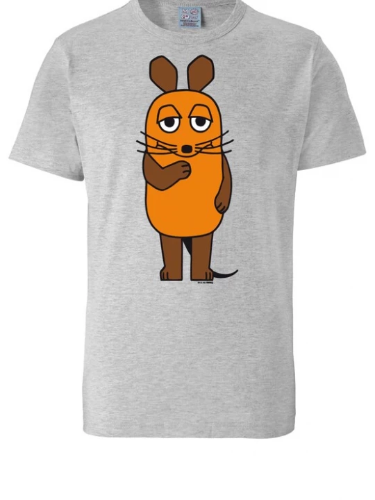 Foto van product LOGOSHIRT Shirt 'Die Sendung mit der Maus - Maus' grijs