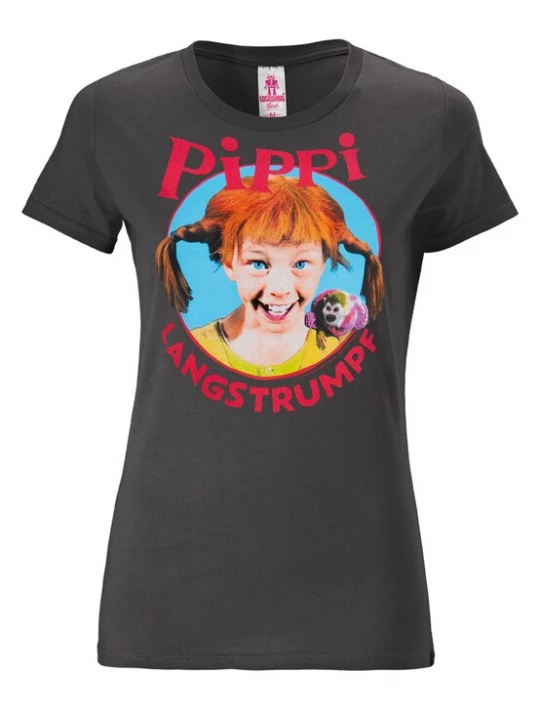 Foto van product LOGOSHIRT Shirt donkergrijs