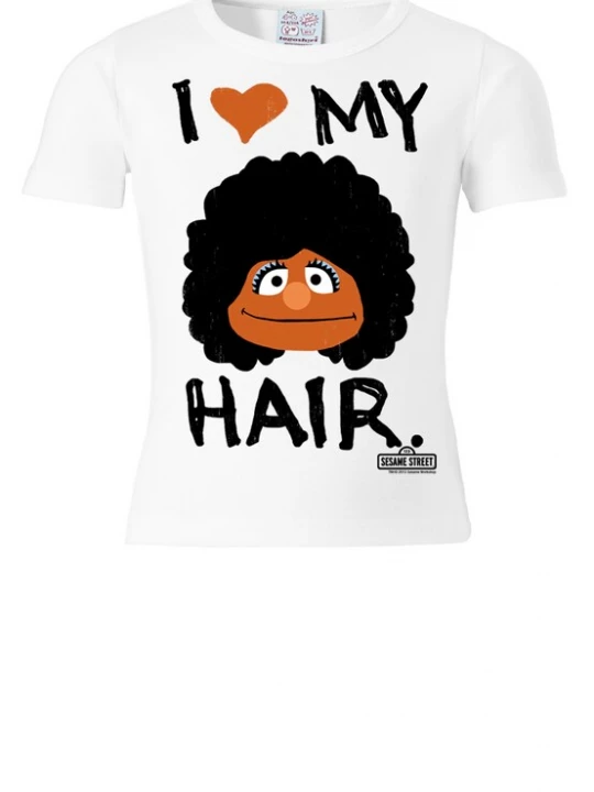 Foto van product LOGOSHIRT Shirt donkeroranje / zwart / wit
