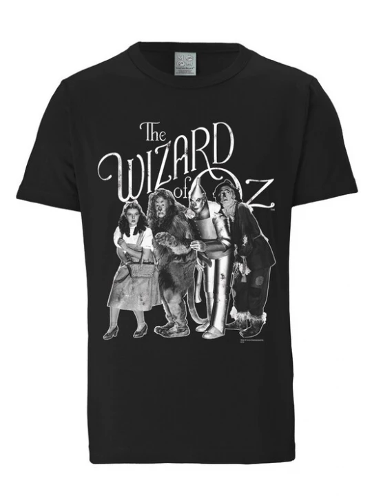 Foto van product LOGOSHIRT Shirt 'Dorothy and Friends' zwart / wit