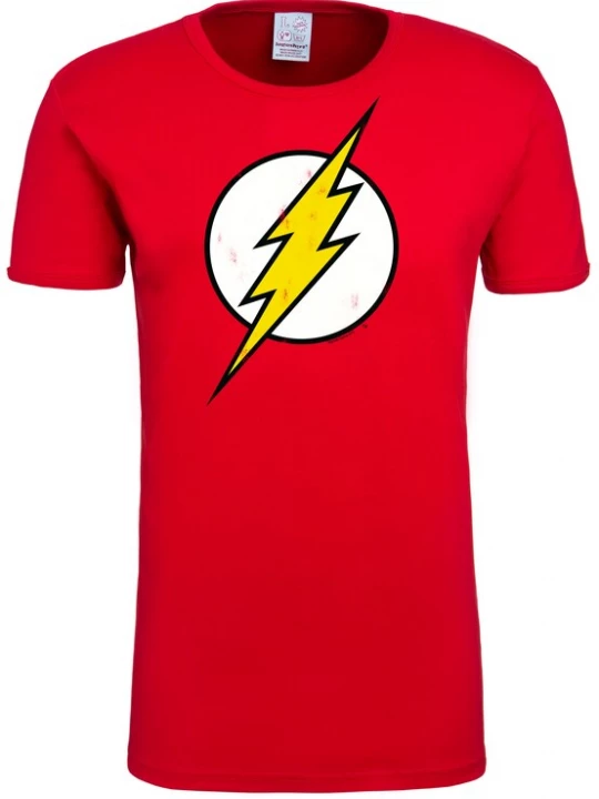 Foto van product LOGOSHIRT Shirt 'Flash' rood
