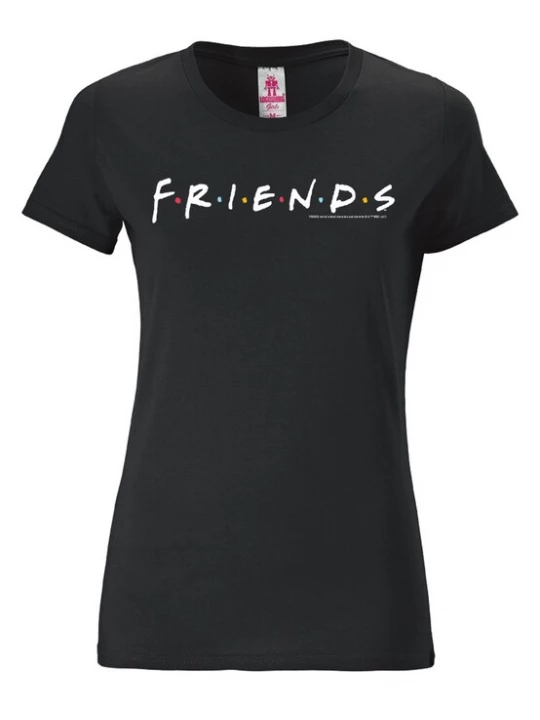 Foto van product LOGOSHIRT Shirt 'Friends - Logo' zwart