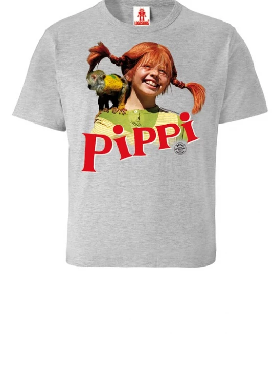 Foto van product LOGOSHIRT Shirt geel / grijs / oranje