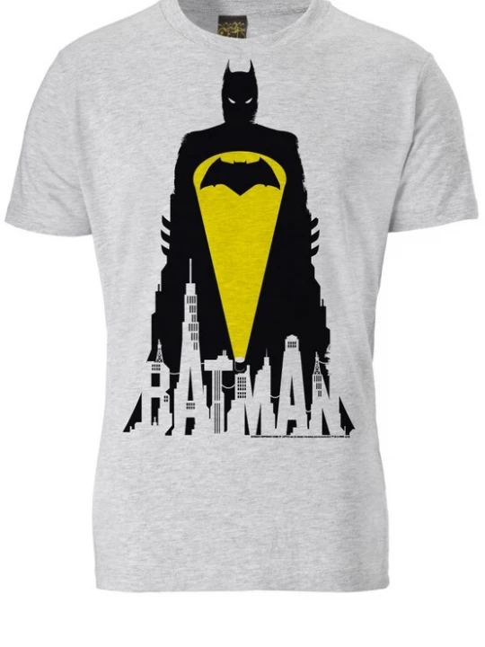 Foto van product LOGOSHIRT Shirt geel / lichtgrijs / zwart