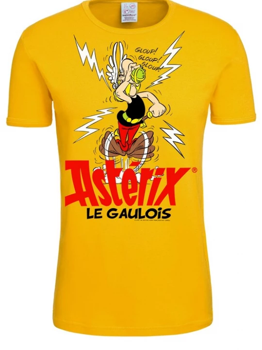 Foto van product LOGOSHIRT Shirt geel / rood / zwart / wit