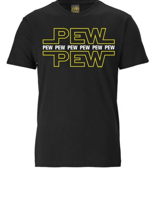 Foto van product LOGOSHIRT Shirt geel / zwart / wit