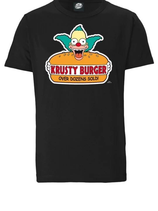 Foto van product LOGOSHIRT Shirt 'Simpsons - Krusty, der Clown' zwart