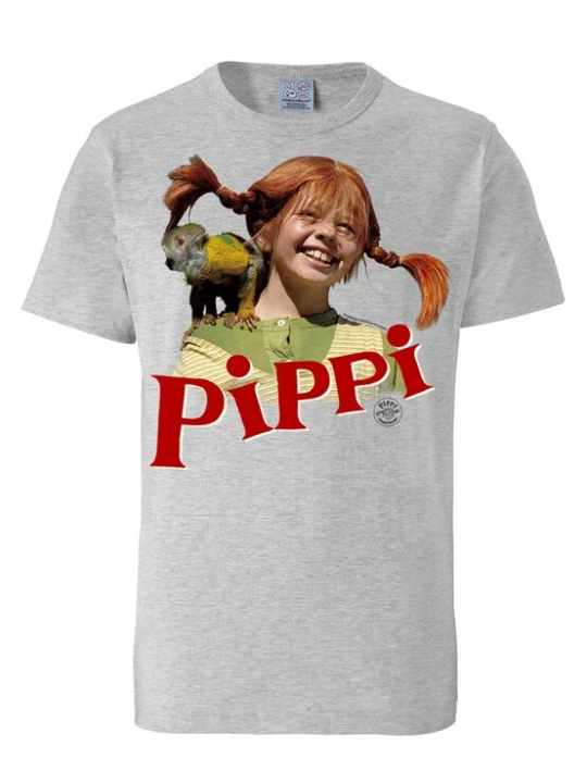 Foto van product LOGOSHIRT Shirt grijs / rood