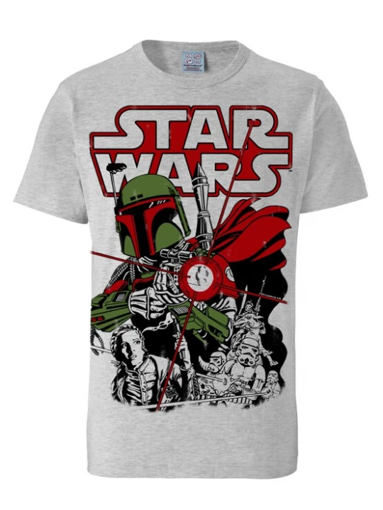 Foto van product LOGOSHIRT Shirt groen / rood / wit gemêleerd