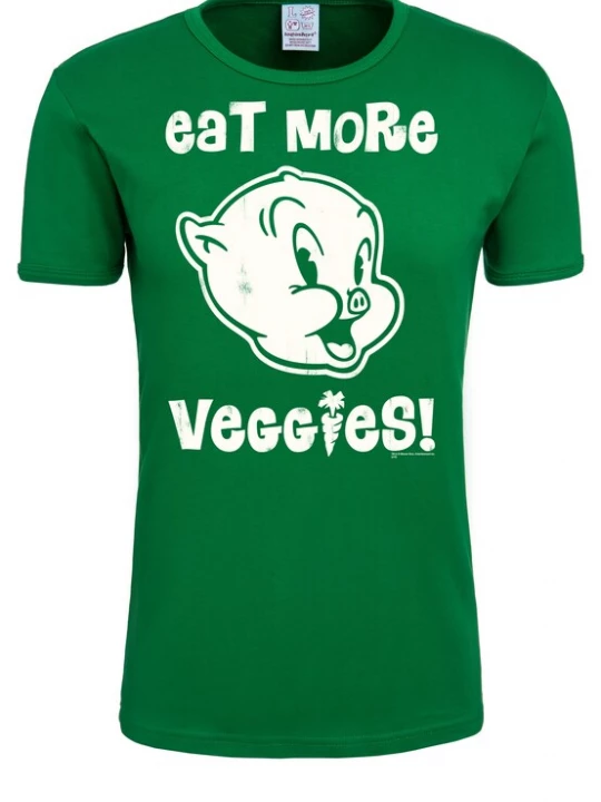Foto van product LOGOSHIRT Shirt groen / wit