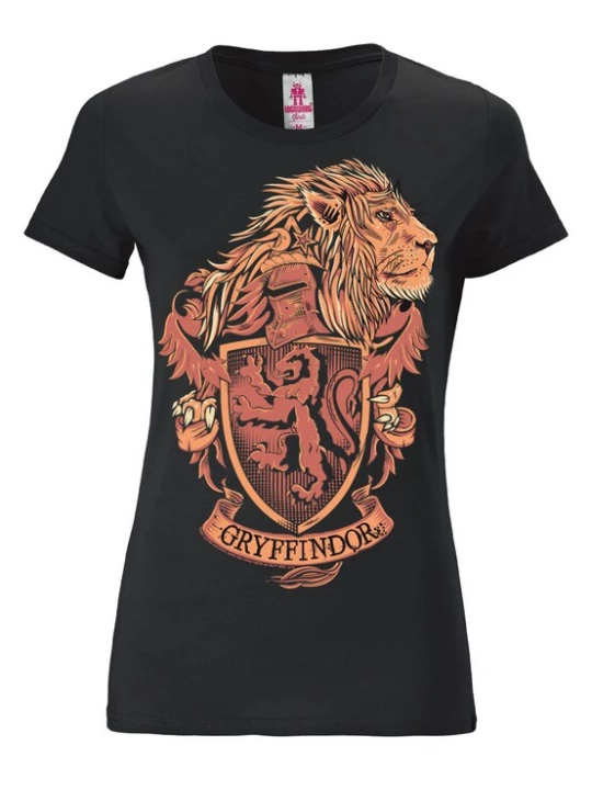 Foto van product LOGOSHIRT Shirt 'Gryffindor' zwart