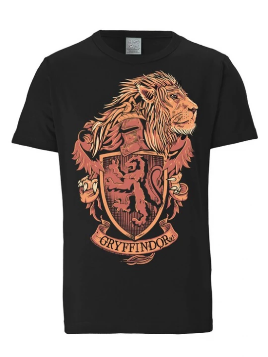 Foto van product LOGOSHIRT Shirt 'Harry Potter - Gryffindor' zwart