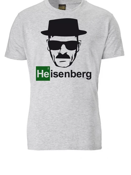 Foto van product LOGOSHIRT Shirt 'Heisenberg' grijs / groen / zwart