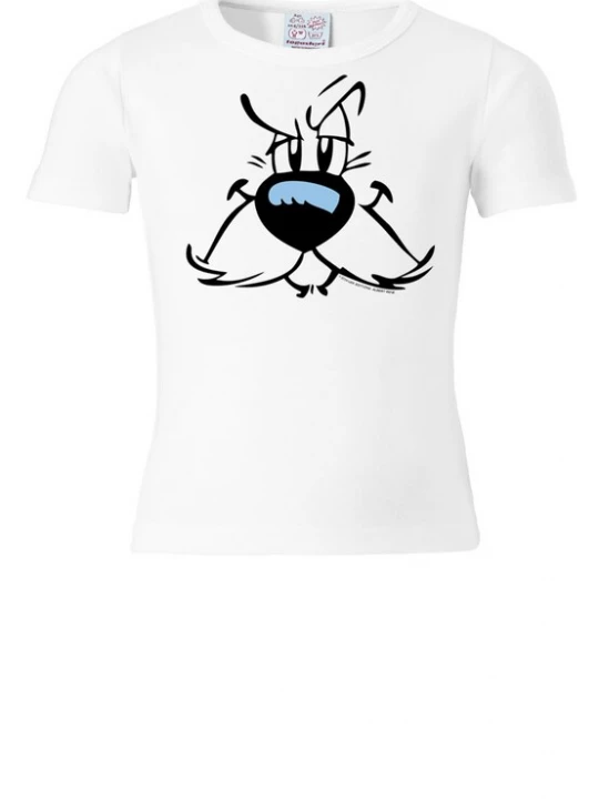 Foto van product LOGOSHIRT Shirt 'Idefix - Faces - Asterix' grijs