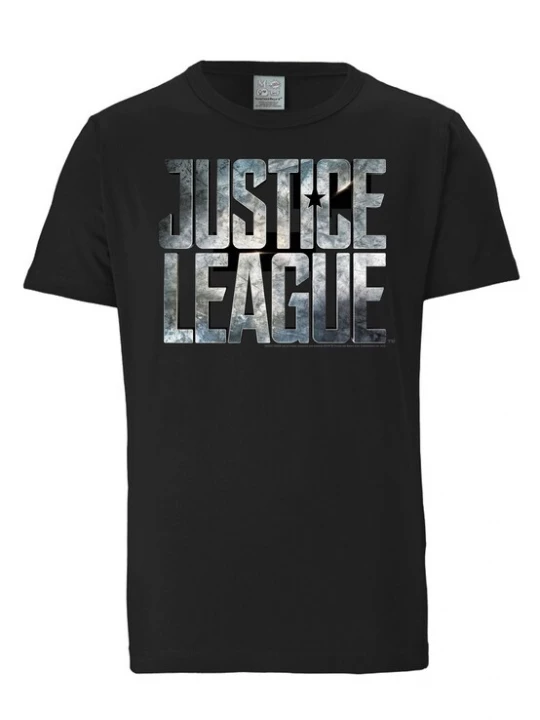 Foto van product LOGOSHIRT Shirt 'Justice League Movie' zwart