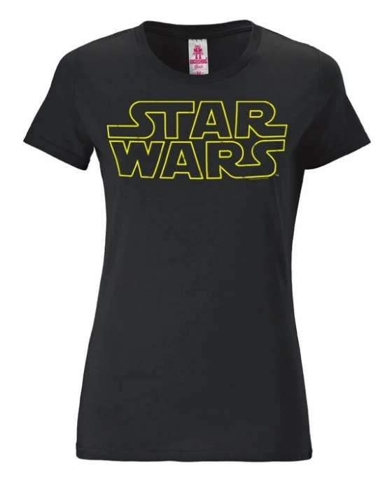 Foto van product LOGOSHIRT Shirt 'Krieg der Sterne' geel / zwart