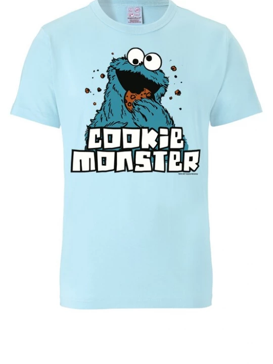Foto van product LOGOSHIRT Shirt 'Krümelmonster' lichtblauw