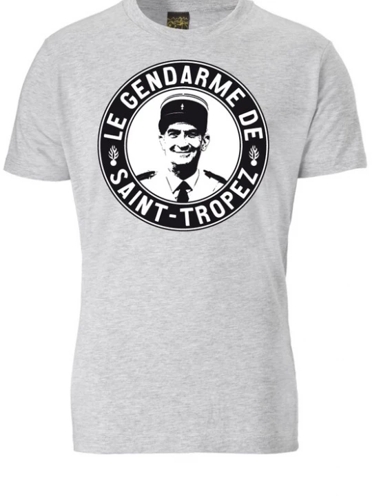 Foto van product LOGOSHIRT Shirt lichtgrijs / zwart