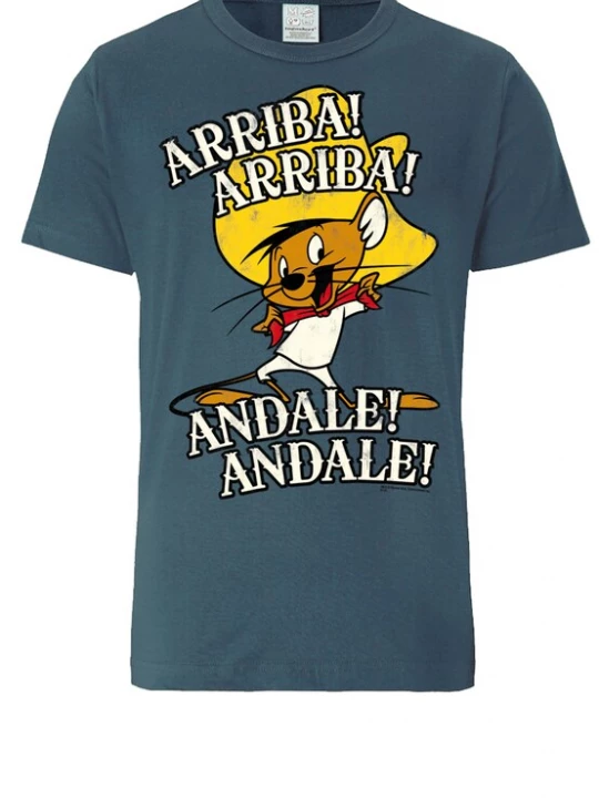 Foto van product LOGOSHIRT Shirt 'Looney Tunes - Speedy Gonzales' blauw