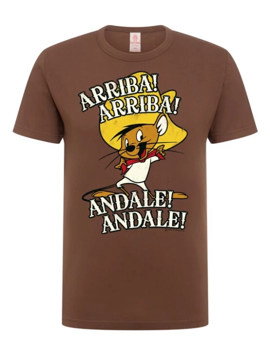 Foto van product LOGOSHIRT Shirt 'Looney Tunes - Speedy Gonzales' bruin